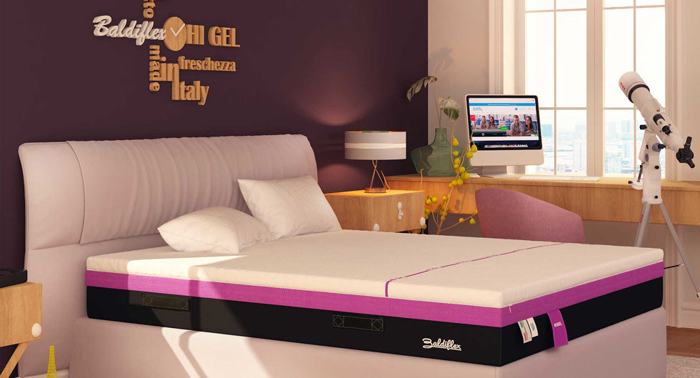 Materasso in gel Baldiflex: vantaggi, caratteristiche e prezzo del modello Higel