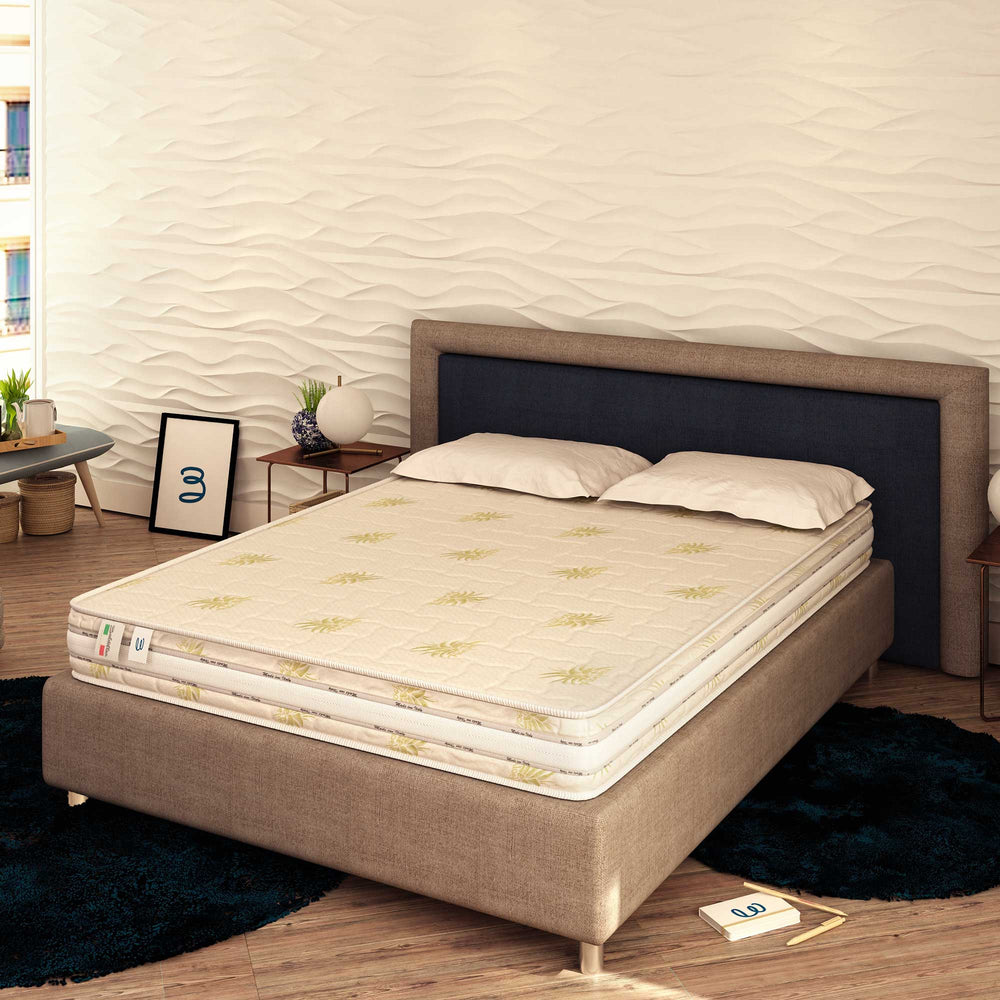Memory mattress and Bonnel springs 26 cm high Energy Traditional