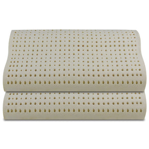 Coppia cuscini cervicale in lattice Natura