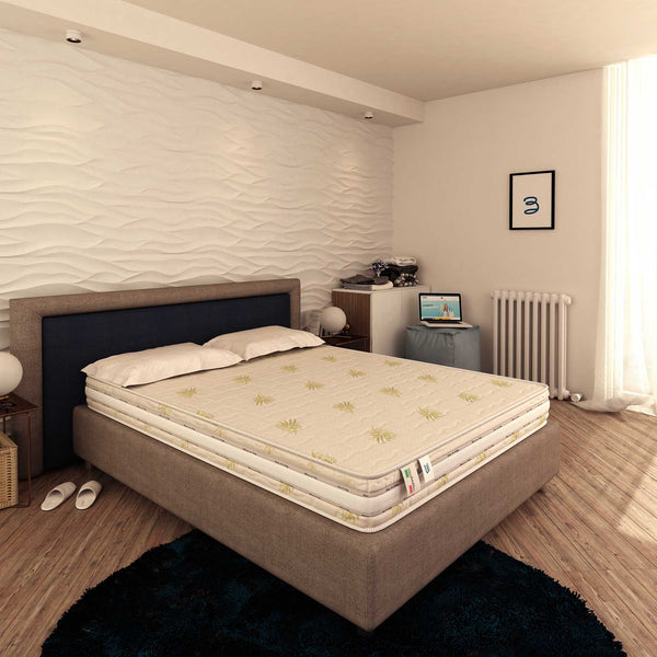 Memory mattress and Bonnel springs 26 cm high Energy Traditional