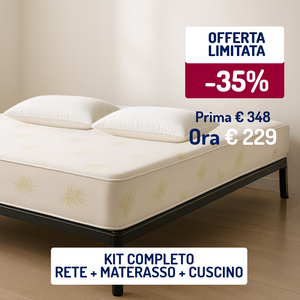 Complete Bed Kit – Mattress + Bed Base + Pillows