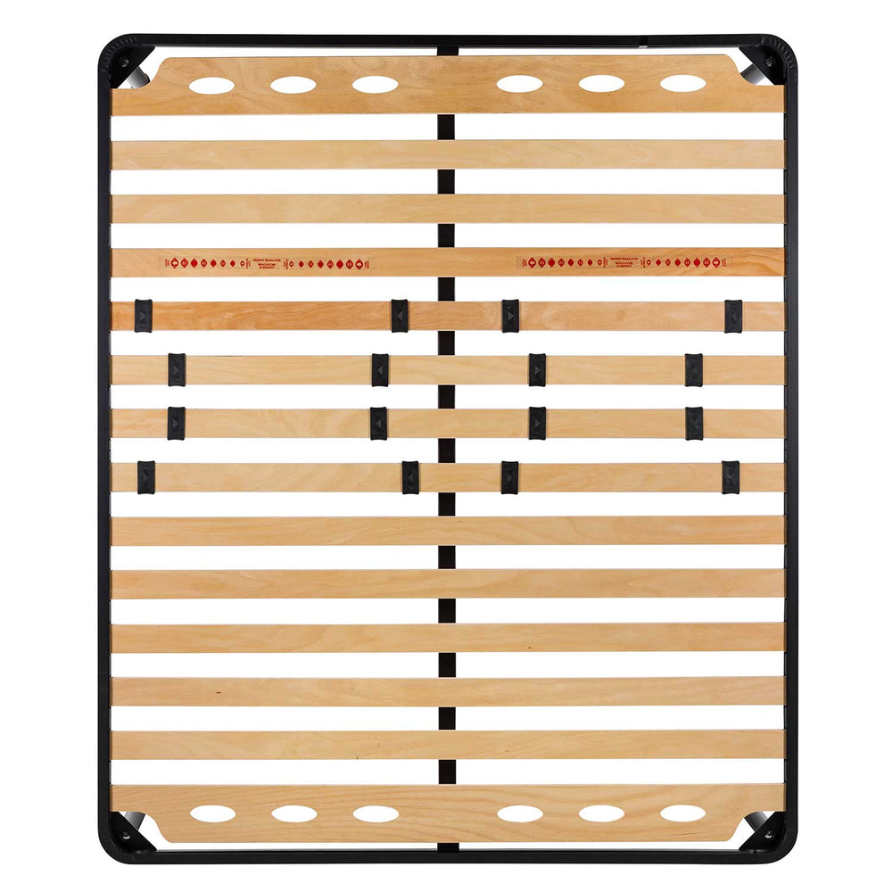 Bed network with regulators with Activa iron frame