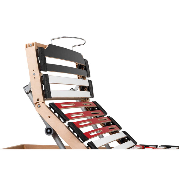 Réseau de lit moteur à câble avec cadre en bois Dinamic