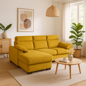 Maxi 3-seater corner sofa with Jon chaise lounge