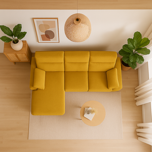 Maxi 3-seater corner sofa with Jon chaise lounge