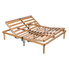 Réseau de lit moteur à câble à levée unique avec cadre en bois Easy