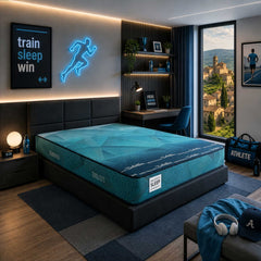 Matelas en mousse à mémoire de forme de 25 cm d’épaisseur Fluttuo Sport Medium