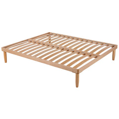 Bed frame with wooden frame Greta