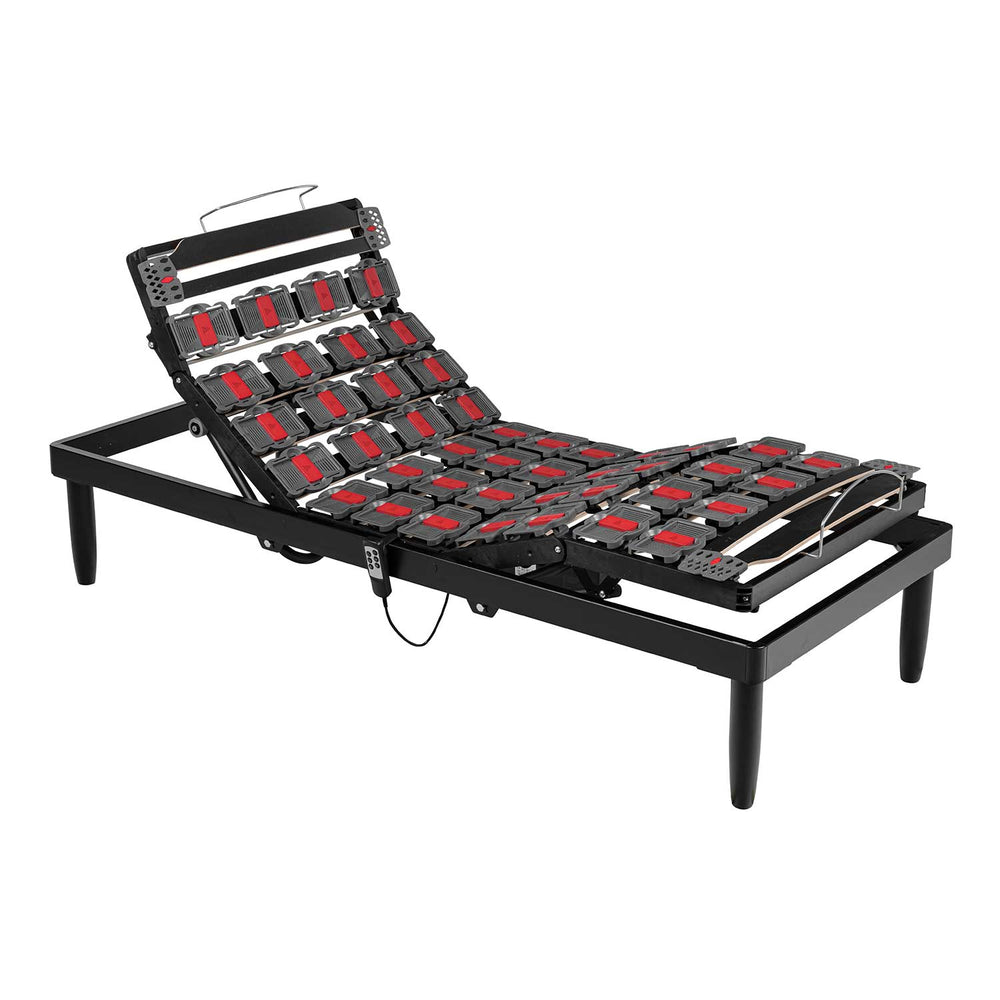 Réseau de lit moteur à câble avec cadre en bois Infinity