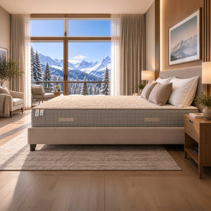 Matelas luxe à mémoire de forme et 800 ressorts ensachés, hauteur 29 cm