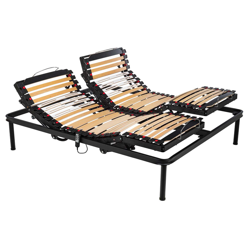 Cable engine bed net with iron frame Moka