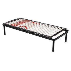 Réseau de lit avec régulateurs avec cadre en fer Multicomfort