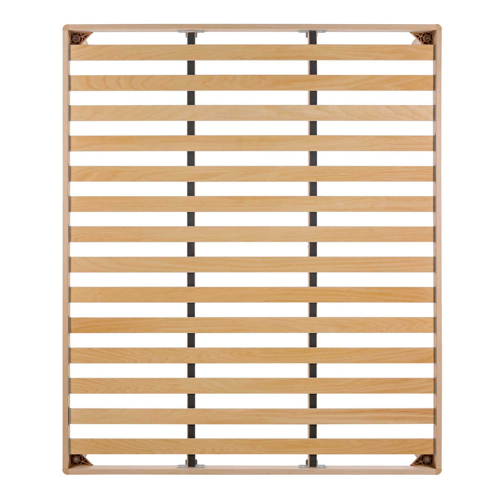 Réseau de lit avec cadre en bois Natural Double