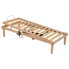 Natural wooden frame cable motor anti-reflux bed net