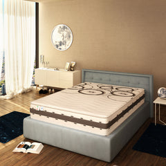 Memory foam and polyurethane mattress in Sanitized Capri fabric 90x190 cm - Outlet
