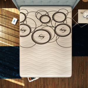 Materasso memory e poliuretano in tessuto Sanitized Capri 90x190 cm - Outlet