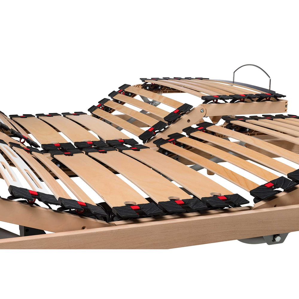 Réseau de lit moteur à câble avec cadre en bois Sicura