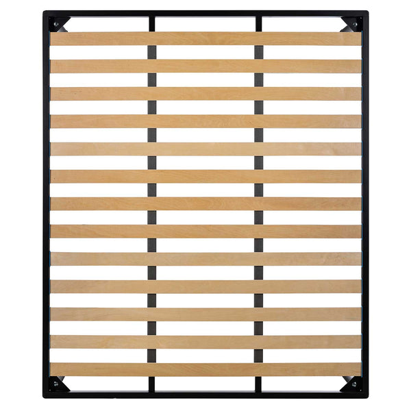 Bed frame with iron frame Napoleone