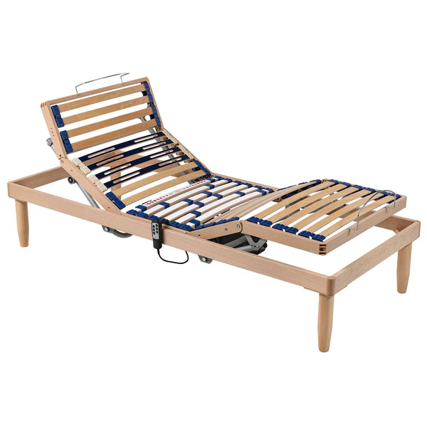 Réseau de lit moteur à câble avec cadre en bois Star