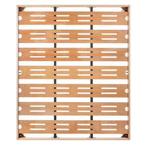 Bed network with Super wooden frame