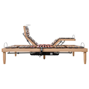 Réseau de lit moteur à câble avec cadre en bois Synergic