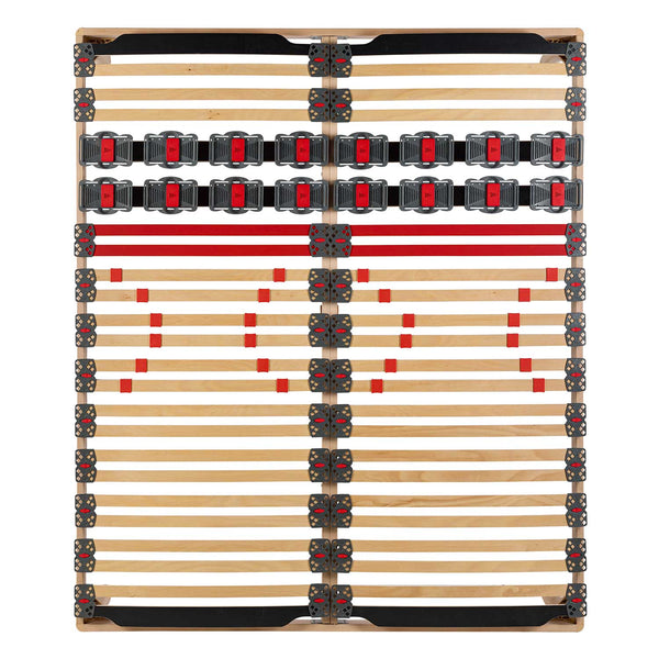 Rete letto con regolatori con telaio in legno Synergic Plus