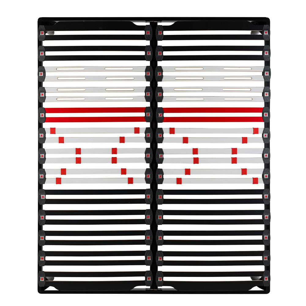 Réseau de lit avec régulateurs avec cadre en bois Top