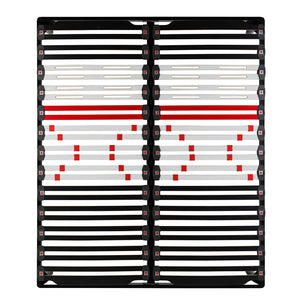 Rete letto con regolatori con telaio in legno Top