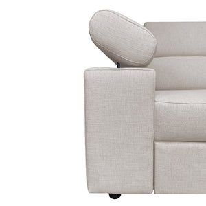 Canapé-lit d'angle avec méridienne Rachel