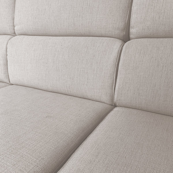 Canapé-lit d'angle avec méridienne Rachel