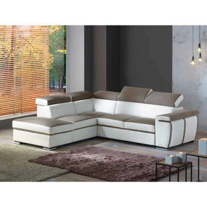 Brescello corner sofa bed with peninsula