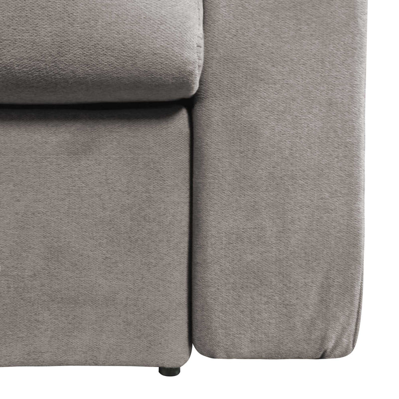 baldiflex divano letto tony in tessuto grigio particolare