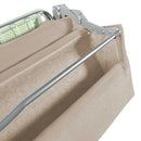 baldiflex divano letto willy tessuto beige apertura