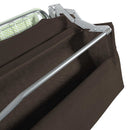 baldiflex divano letto willy tessuto caffè apertura