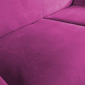 baldiflex divano letto willy tessuto fucsia seduta