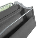 baldiflex divano letto willy tessuto grigio antracite apertura