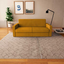 baldiflex divano letto willy tessuto mango frontale