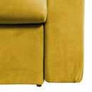 baldiflex divano letto willy tessuto senape base