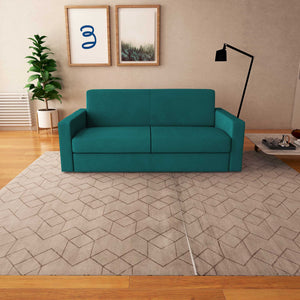 baldiflex divano letto willy tessuto tuerchese frontale