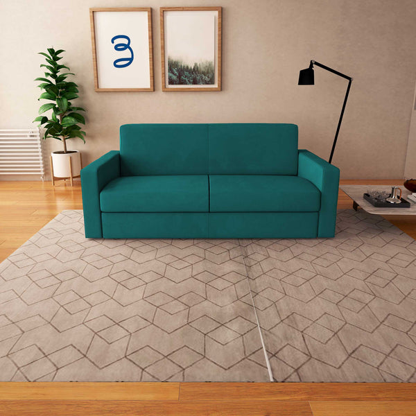 baldiflex divano letto willy tessuto tuerchese frontale