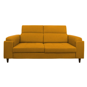 Divano allungabile frontale tessuto mango Derry Baldiflex