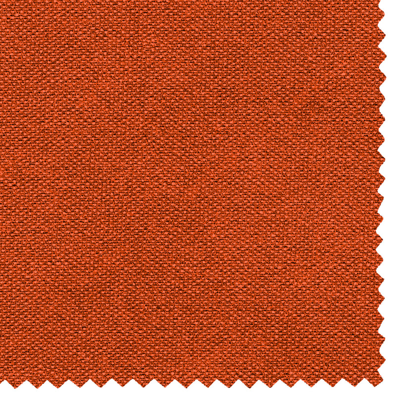Baldiflex letto contenitore piazza e mezzo in tessuto Moon arancione close-up