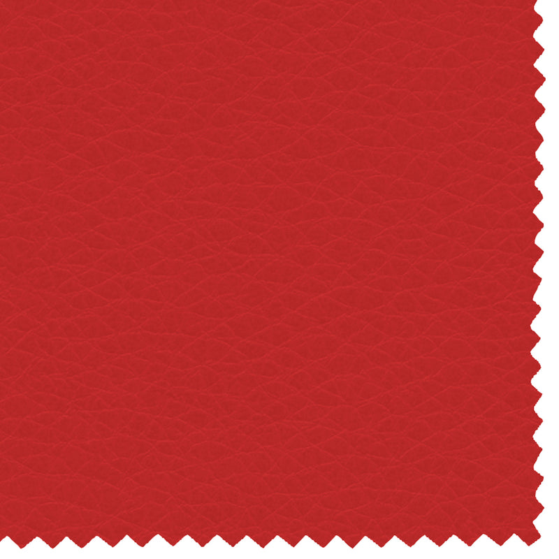 Baldiflex letto contenitore piazza e mezza in ecopelle sfoderabile Rossano rosso closeup