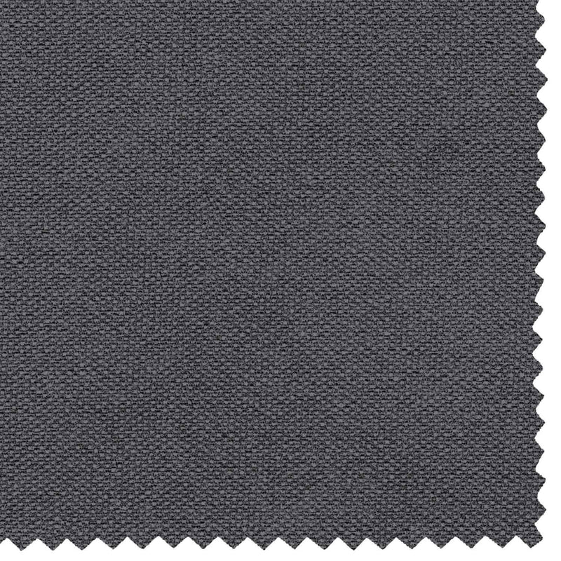 Baldiflex letto contenitore una piazza e mezza in tessuto sfoderabile Rossano grigio antracite closeup
