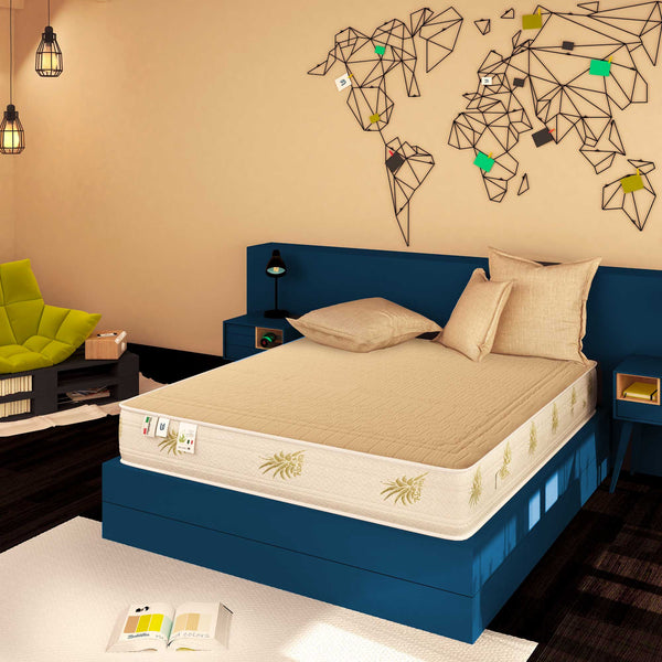 Baldiflex materasso in memory e poliuretano rivestimento in 100% cotone lato 2