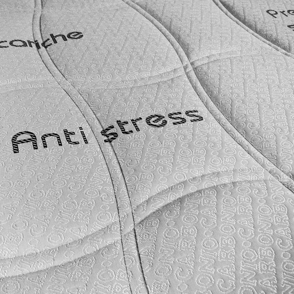 baldiflex materasso memory tessuto in carbonio king carbonio rivestimento