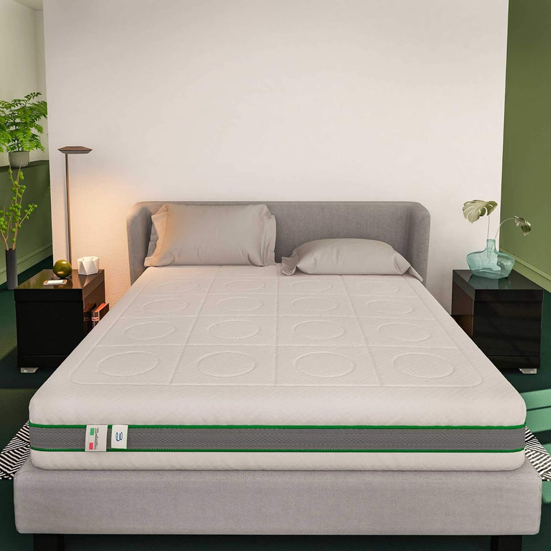Memory mattress and 800 pocket springs 25 cm high Green Spring Plus