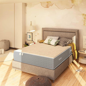 Luxury mattress with memory and 800 pocket springs, 27 cm high