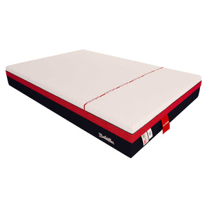 Matelas en mousse à mémoire de forme et micro ressorts ensachés Hybrid Fluttuo Sport