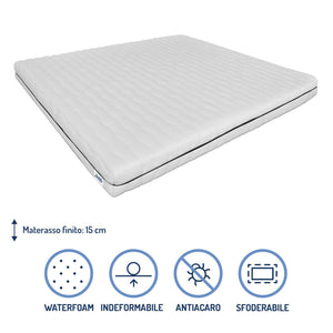 Materasso in poliuretano Baldiflex Nuvola h 15 cm caratteristiche